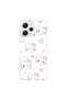 Redmi 12 Compatible Hello Kitty Design Transparent Case
