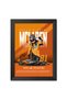 Alayra Oscar Piastri Poster McLaren F1 Car Posters Formula One Photo Frame Painting with Black