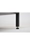 Bremen Gaming Desk With Open Shelves|Computer Table|Wood and Metal Study Table L160xW72xH90cm -Black - 8