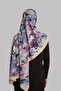Ecru Zera Shawl Collection Italian Stitched Miracle Fabric Floral Patterned 202133_27 - 3