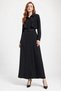 Women's Crepe Dress Black 31378
