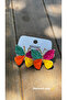 Colorful Straw Butterfly Earrings - 2