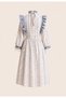 Vintage Flower-Patterned Dress - 3