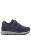 Rakerplus 3750 3750-Llg 100% Leather Velcro Navy Blue Sneaker Kids' Sports Shoes