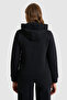 Women's Black Basic Sweatshirt 50321806-Vr046 - 5