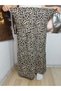 Bürümcük Fabric Bohemian, Ethnic Printed Long Skirt, Elastic Waist, 3 Layers of Ruffles Mevlana - 7