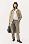 MAMA Linen-blend tailored trousers