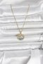 316L Steel Chain Gold Color Zircon Stone Sea Themed Women's Necklace - 2