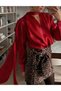 Blouse, Red