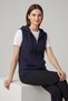 Women's Premium 100% Cotton 3 Yarn Hooded Zero Sleeve Cardigan and Short Sleeve T-Shirt Set - 5
