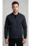 Men's coat ribbed detail lycra men's coat - 4