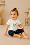 Baby Girl Top and Bottom Set 100% Cotton - 3