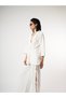 Women's Collared Jacket with Pockets and Folded Sleeves Detail Cty-Abr-7564 - 3