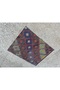 Handwoven Goat Hair and Sheep Wool Rug 70X92 cm - Ethnic Decorative Carpet Er76M - 6