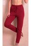 Women's Burgundy Ottoman Fabric Lycra Seasonal Comfortable and Casual - 3