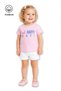 Baby Girl Letter Printed Casual Short Sleeve Summer T-Shirt