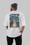 For the Love of Dogs 48 Back Dogs Printed White Oversize T-Shirt 100% Cotton Unisex Dog Lover Premium Design - 4
