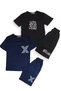 Set of 2 Short Sleeve T-Shirts and Shorts for Children Minikmotion Bottom and Top Set - 2
