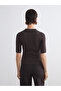 Ribbed Women's Ribbed T-Shirt - 4