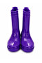 Purple Women's Rain Boots Waterproof Garden Boots - 3