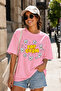 Popcorn Printed Unisex Oversize T-Shirt – Cotton Crew Neck Casual T-Shirt