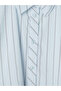 Esvab • Modern & Distinctive Belted Striped Women's Shirt - 8