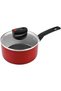 Safecook With Nonstick Saucepan, Red, 20 cm, Aluminum - 3