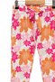 Girls' Colorful Floral Pattern Pants with Belt Thin Fabric Summer Comfortable Colorful Children's Pants - 7
