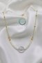 Handmade Real Pearl Women's Necklace 45 cm – Elegant Everyday Pearl Necklace with Tarnish-Resistant Steel Chain - 4