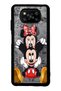 Xiaomi Poco X3 Glossy Phone Case with Micky and Minnie Design
