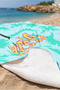 Palm Tropical Summer Beach Towel-Bohemian Marine Blue Turquoise Pool Sea Quick Drying Cover Towel - 5