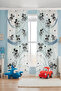 Cute Mickey Patterned Children's Baby Room Background Curtain (Single Wing Pricing)
