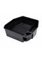 For Land Rover Defender Center Console Organizer with Removable Divider, Armrest Custom Storage Box, Abs Non-Slip Interior Organizer for Phone, Keys, Coins, Cards, Black