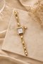 Cessy Women's Gold Steel Heart Bracelet Watch with White Dial Vintage Luxury Old Money Elegant Stylish Women's Wristwatch 2026 - 7