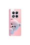 Redmi Note 14 Pro Compatible Plush 1 Design Transparent Case