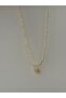 Special Series Minimal Yonca Van Clff Zircon Stone Xp Gold Color Necklace - 4