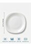 6 Pcs Dinner Plate Set, Opal Ware, Durable & Lightweight, White - 2