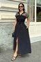 Women's Sequin Detailed Woven Shirt Dress - 4