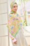 Urban Hours Botanical Pistachio Green Mayda Shawl - 2