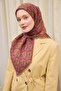 Monare Scarf Bud Pomegranate Flower 90X90 - 3