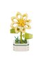 Daisy in a Pot 119 Piece Building Set |   Flowerpot Included |   Fine Motor Skills and Focus - 2