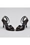 (White) Women's Heeled Sandals Brown
