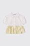 Baby Girl Short Sleeve White Shirt