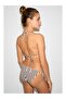 Line Drawing Pattern Triangle Bikini - 3