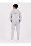Boy's Cotton Hooded Collar Tracksuit Set 26101 - Gray Melange - 4