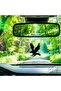 Rearview Mirror Hanging Pendant - Wood - Black (Flying Eagle) - 3