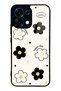 Oppo A6 Pro White Glossy Phone Case with Lucky Happy Day Design