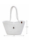 Havana Beaded Nature-Respectful Straw Jute Beach Bag - Contribute to Your Style and the World! - 2