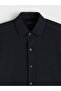 Southblue Navy Blue Slim Fit Men's Oxford Shirt - 7