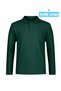 Unisex Children's Long Sleeve 100% Cotton Polo Collar T-Shirt Daily and School Uniform School T-Shirt - 4